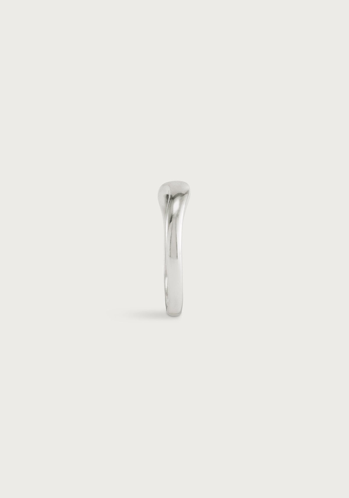 River Wave Ring, Silver