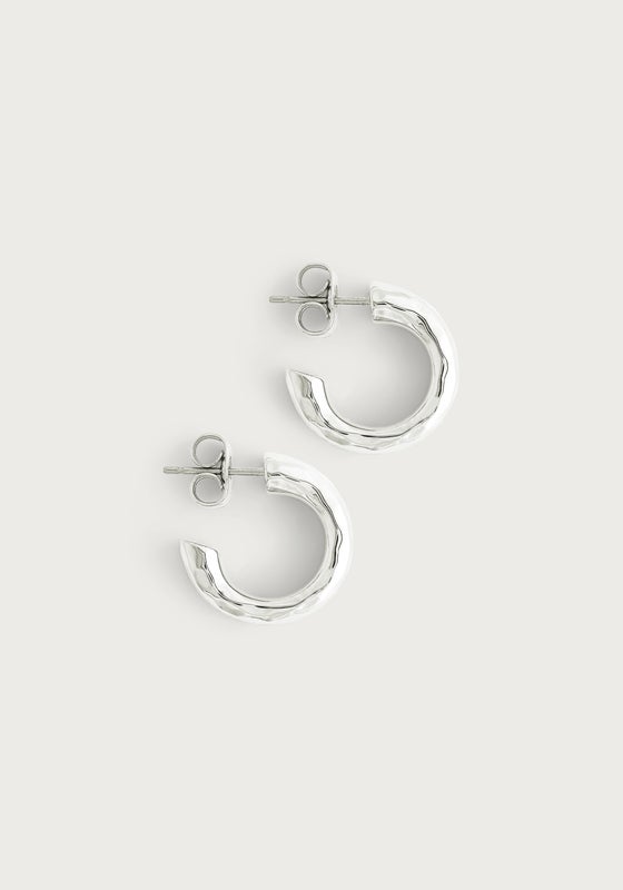 Farrier Huggie Hoop Earrings