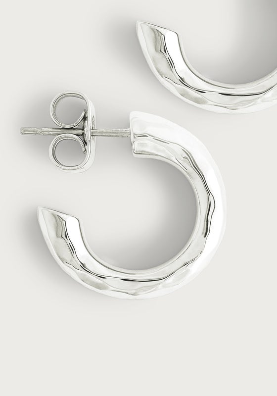 Farrier Huggie Hoop Earrings