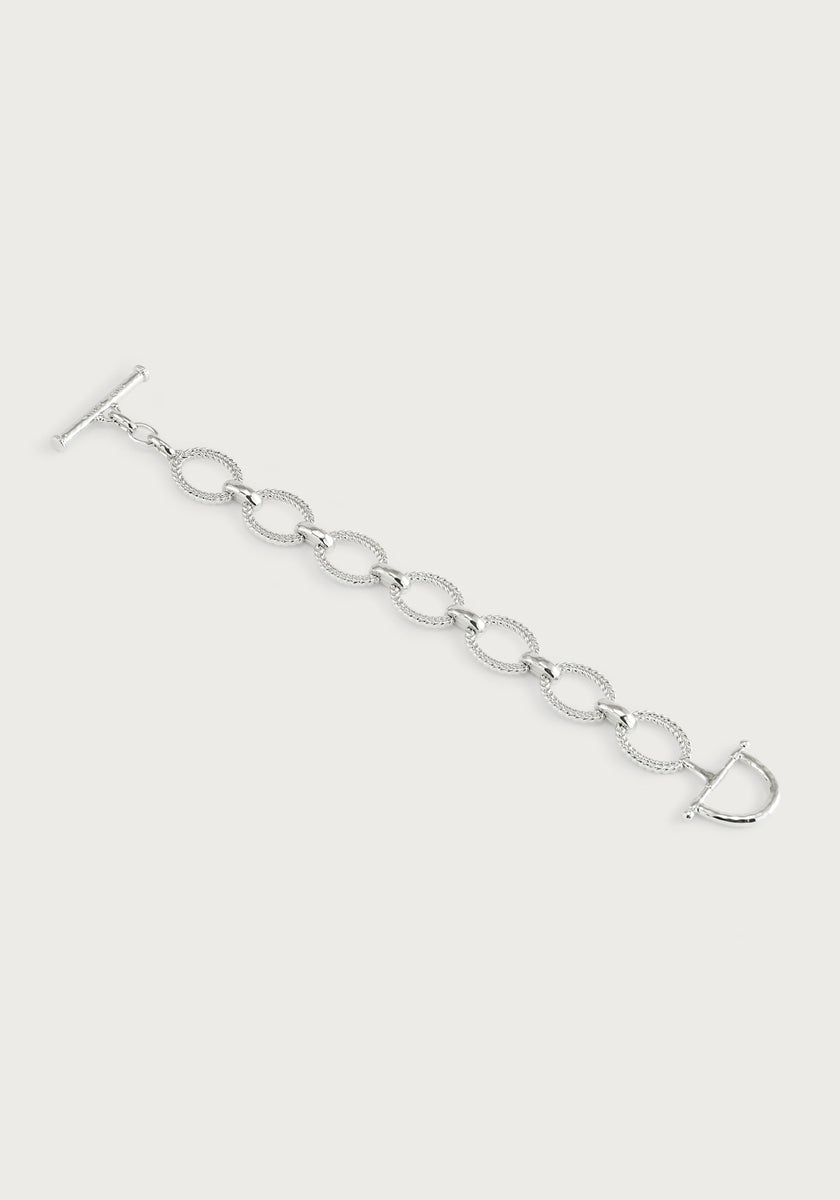 Cheval Chain Bracelet, Silver - Anabel Aram