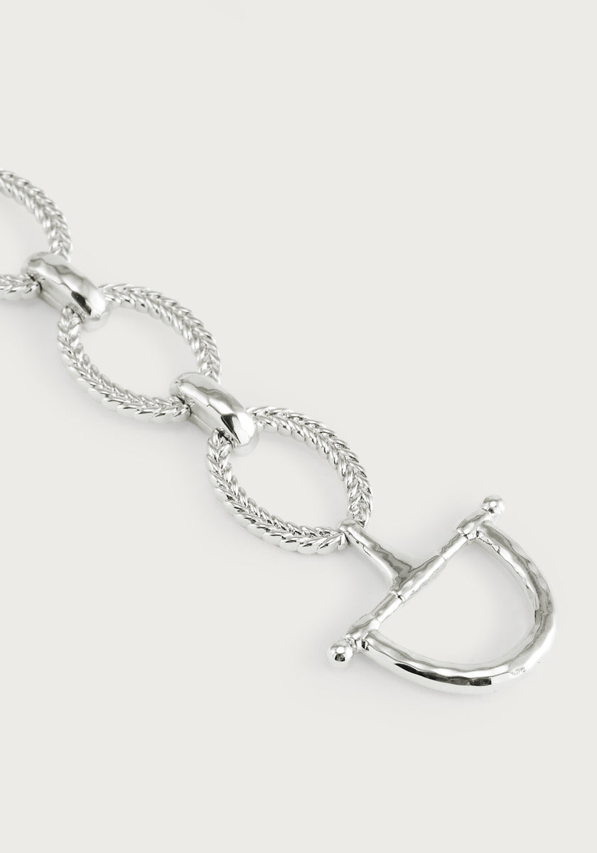 Cheval Chain Bracelet, Silver - Anabel Aram