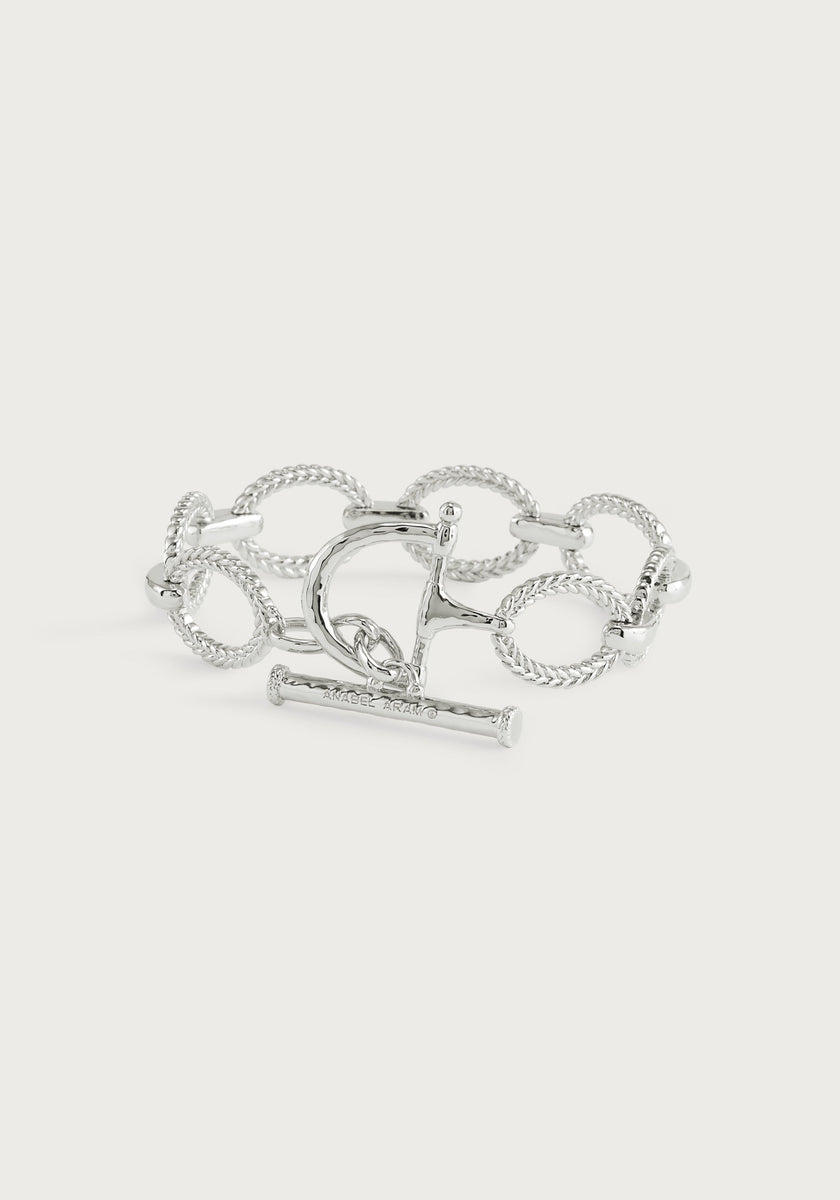 Cheval Chain Bracelet, Silver - Anabel Aram