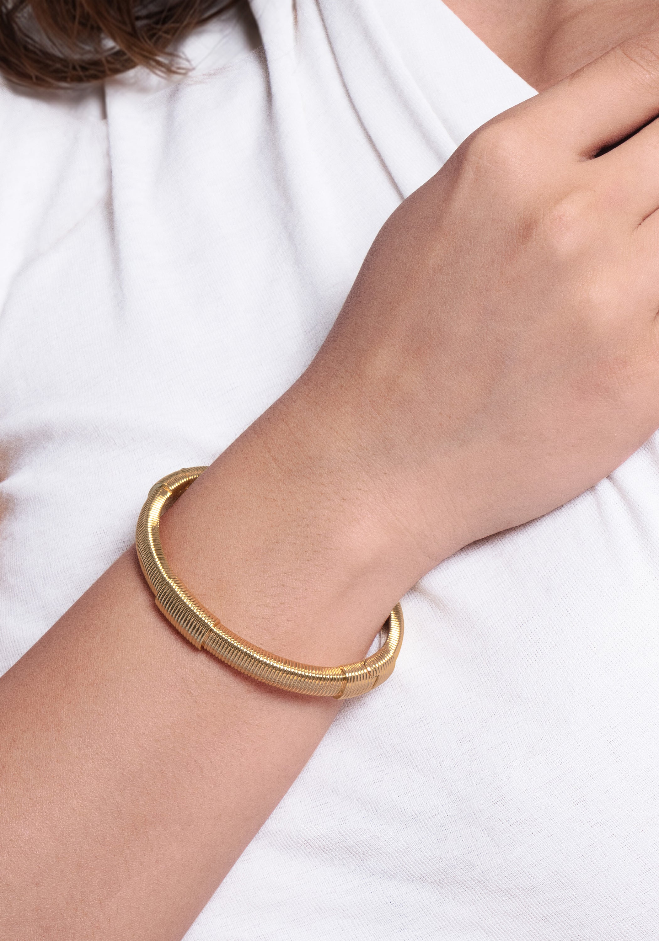 Safari Hinged Bangle – Anabel Aram