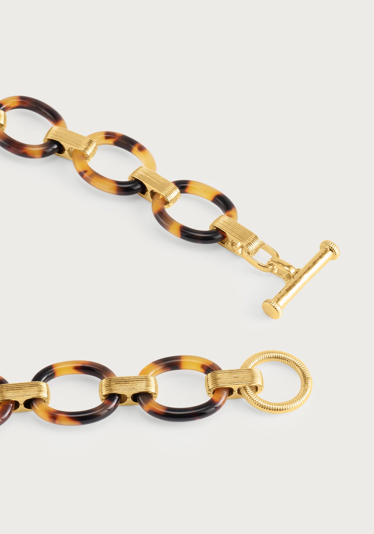 Safari Tortoise Link Necklace