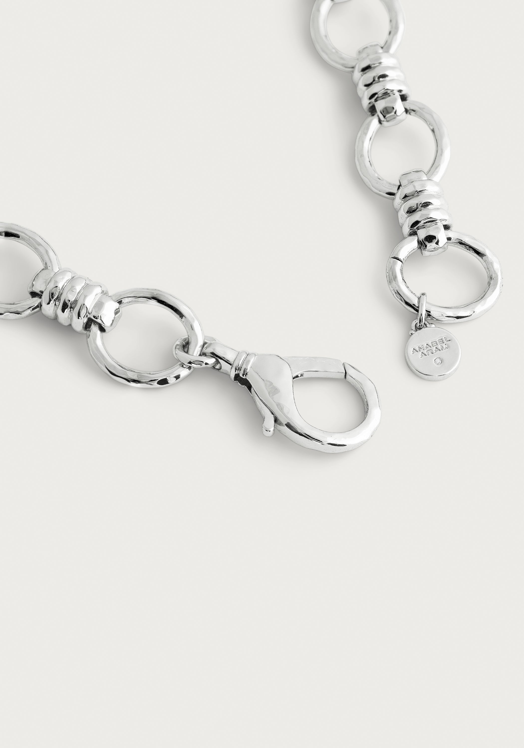 Neptune Chain Necklace, Silver - Anabel Aram