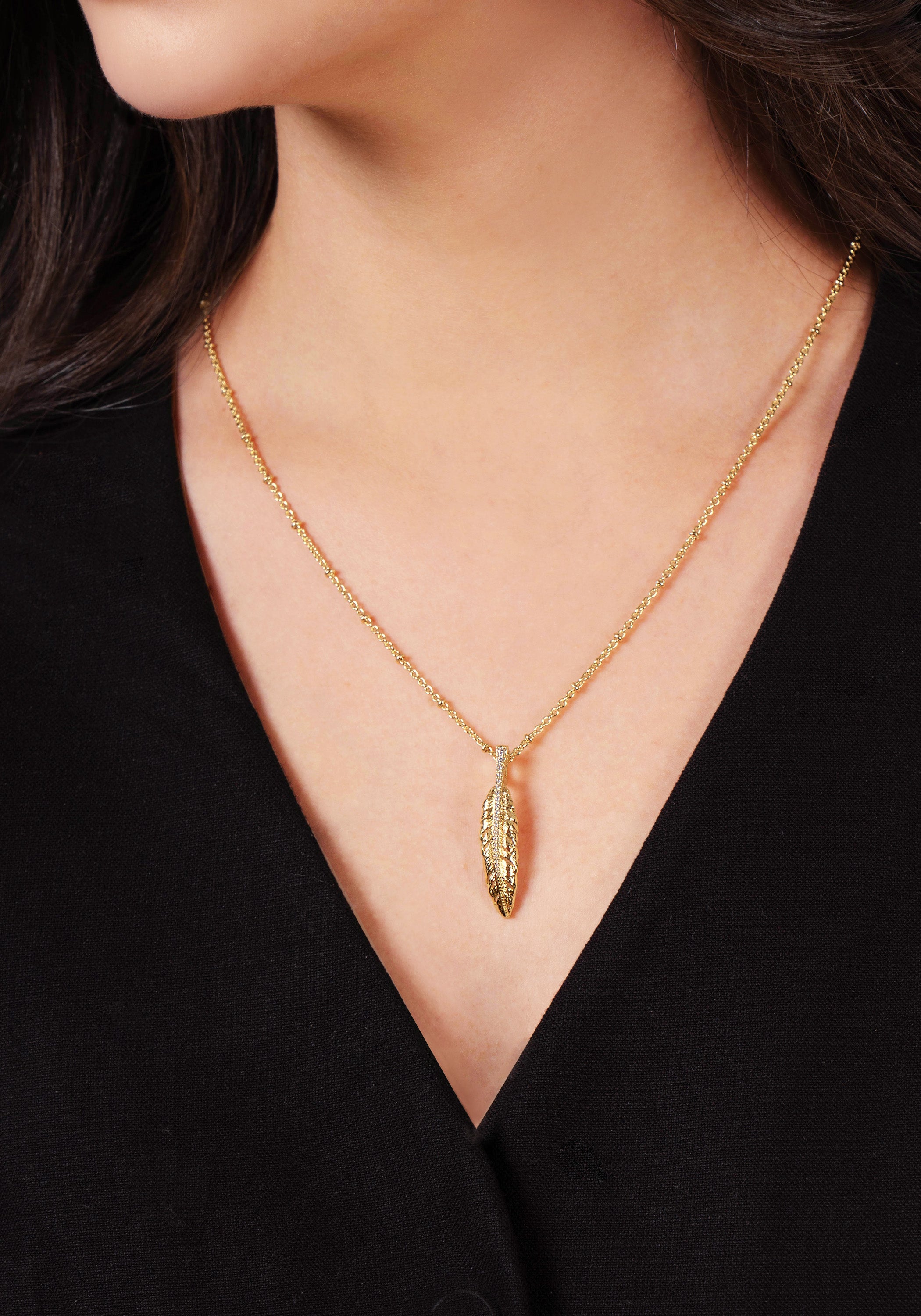 Feather Small Charm