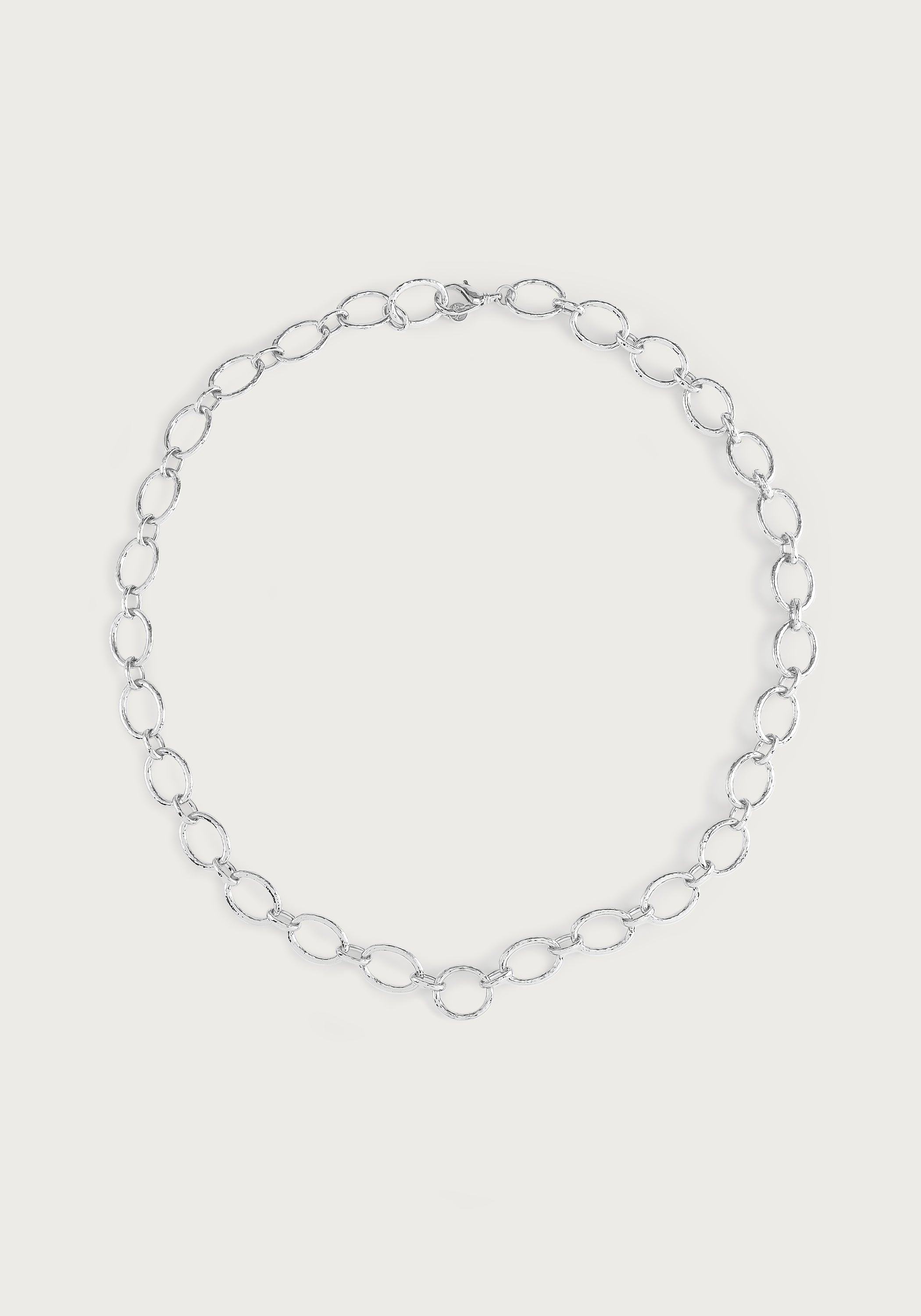 Cheval Chain Necklace, Silver
