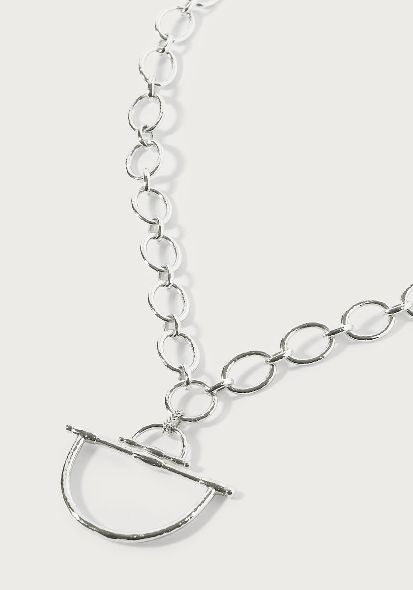 Cheval Bit Pendant, Silver - Anabel Aram