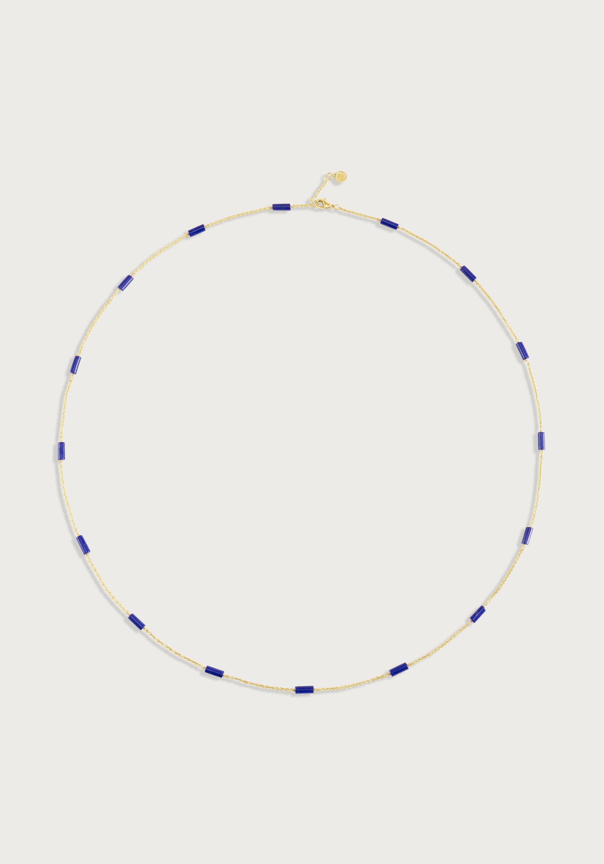 Forza Long Lapis Chain Necklace – Anabel Aram