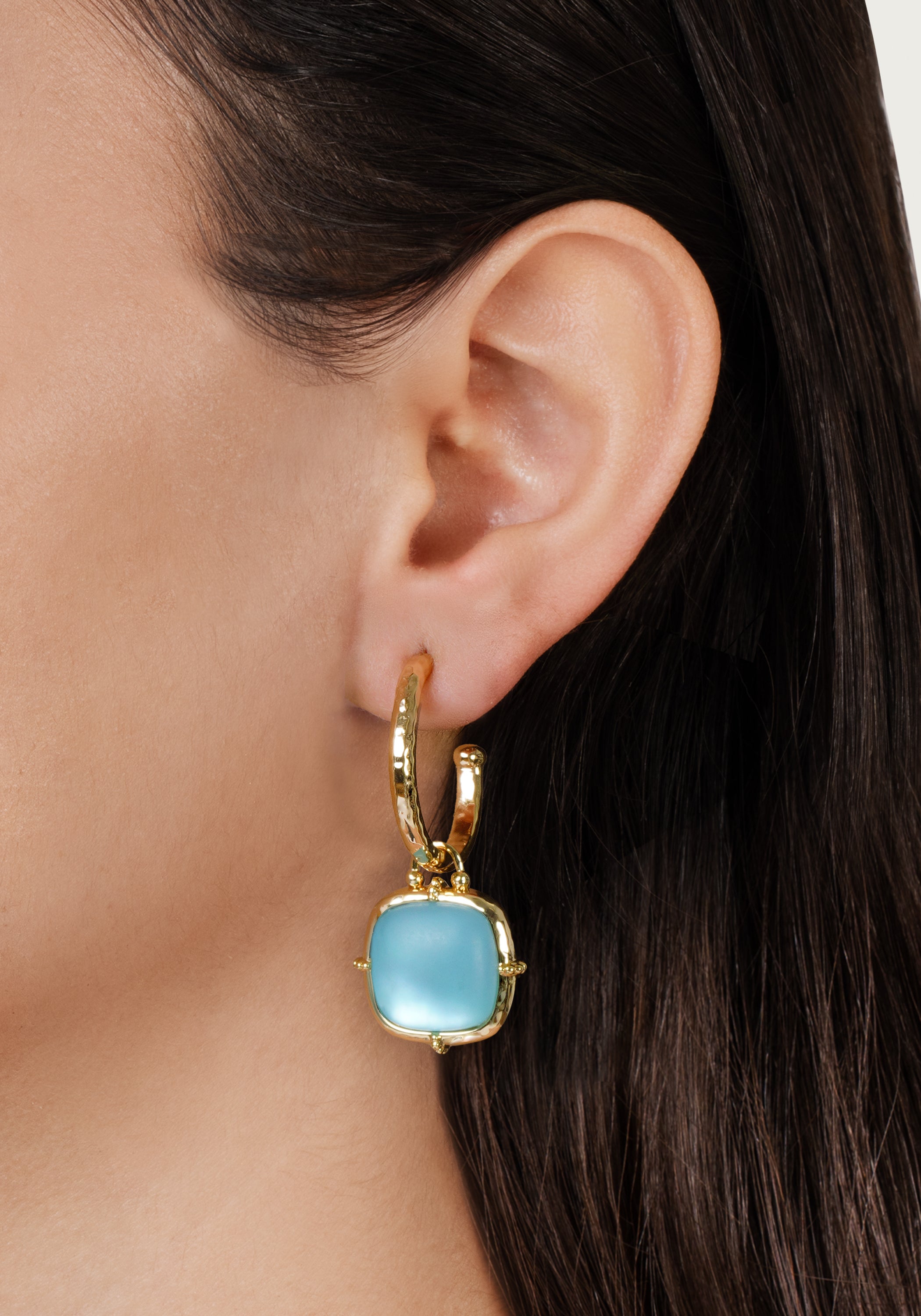 Farrier Stone Earring Charms, Set of 2