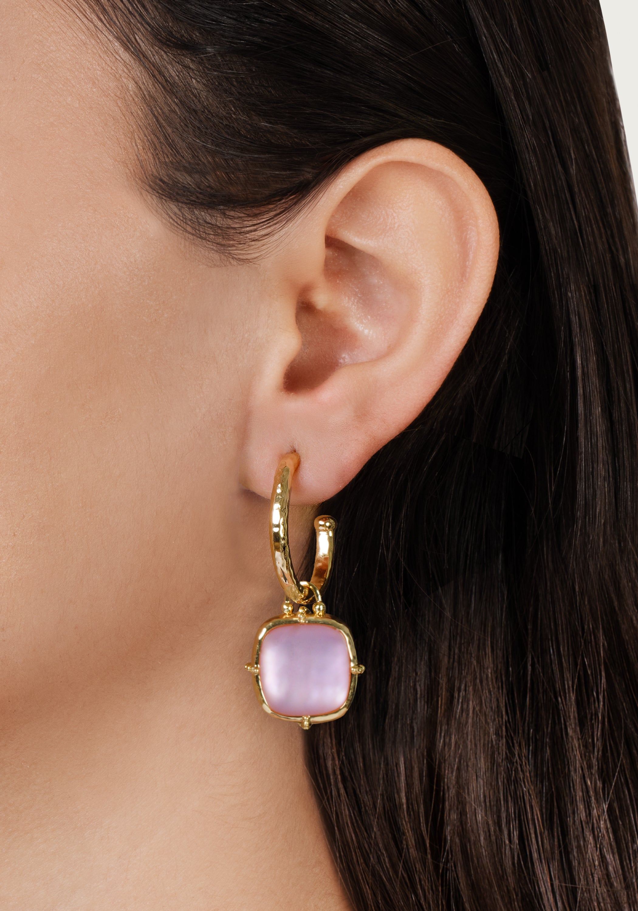 Farrier Stone Earring Charms, Set of 2