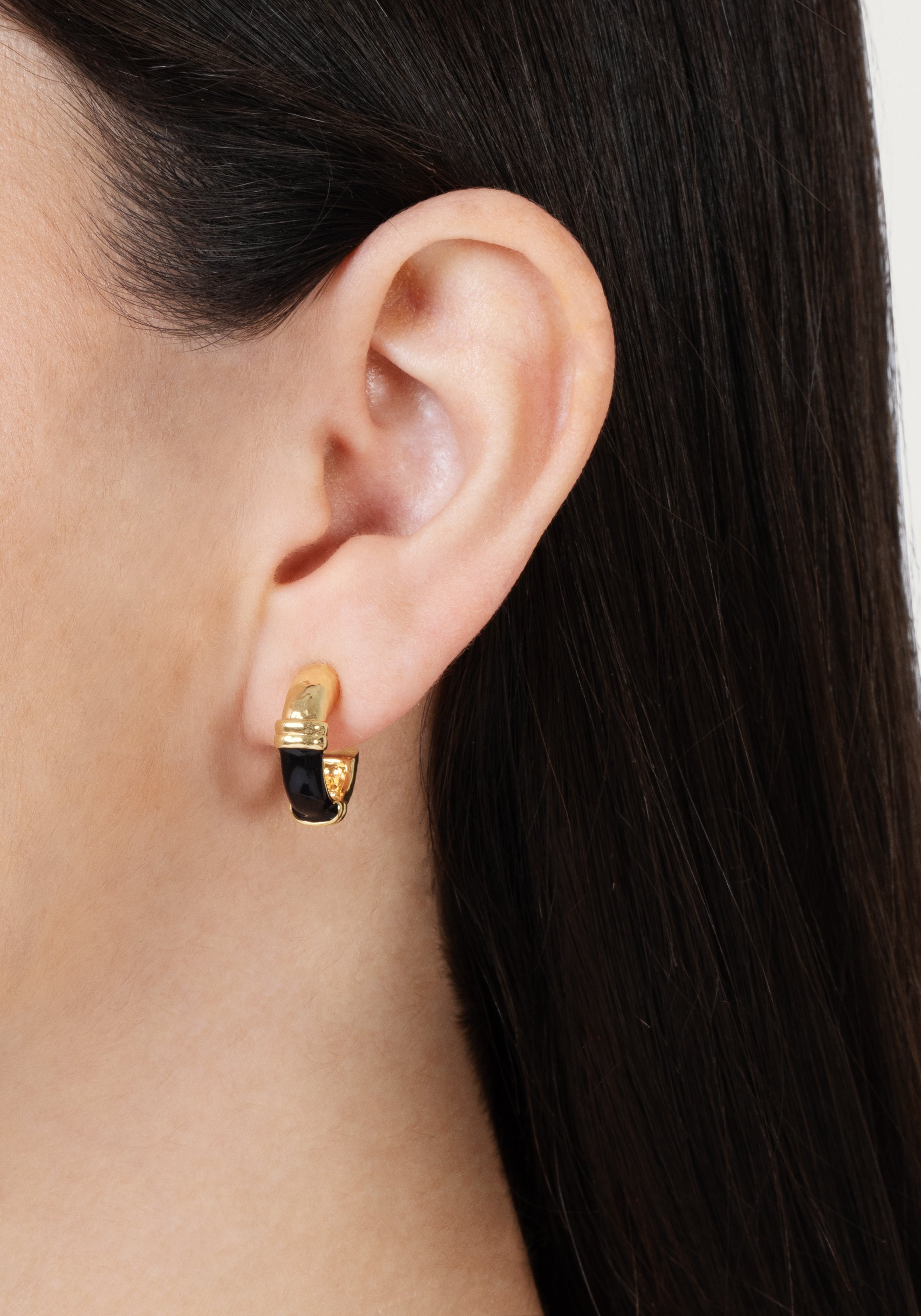 Forza Huggie Hoop Earrings