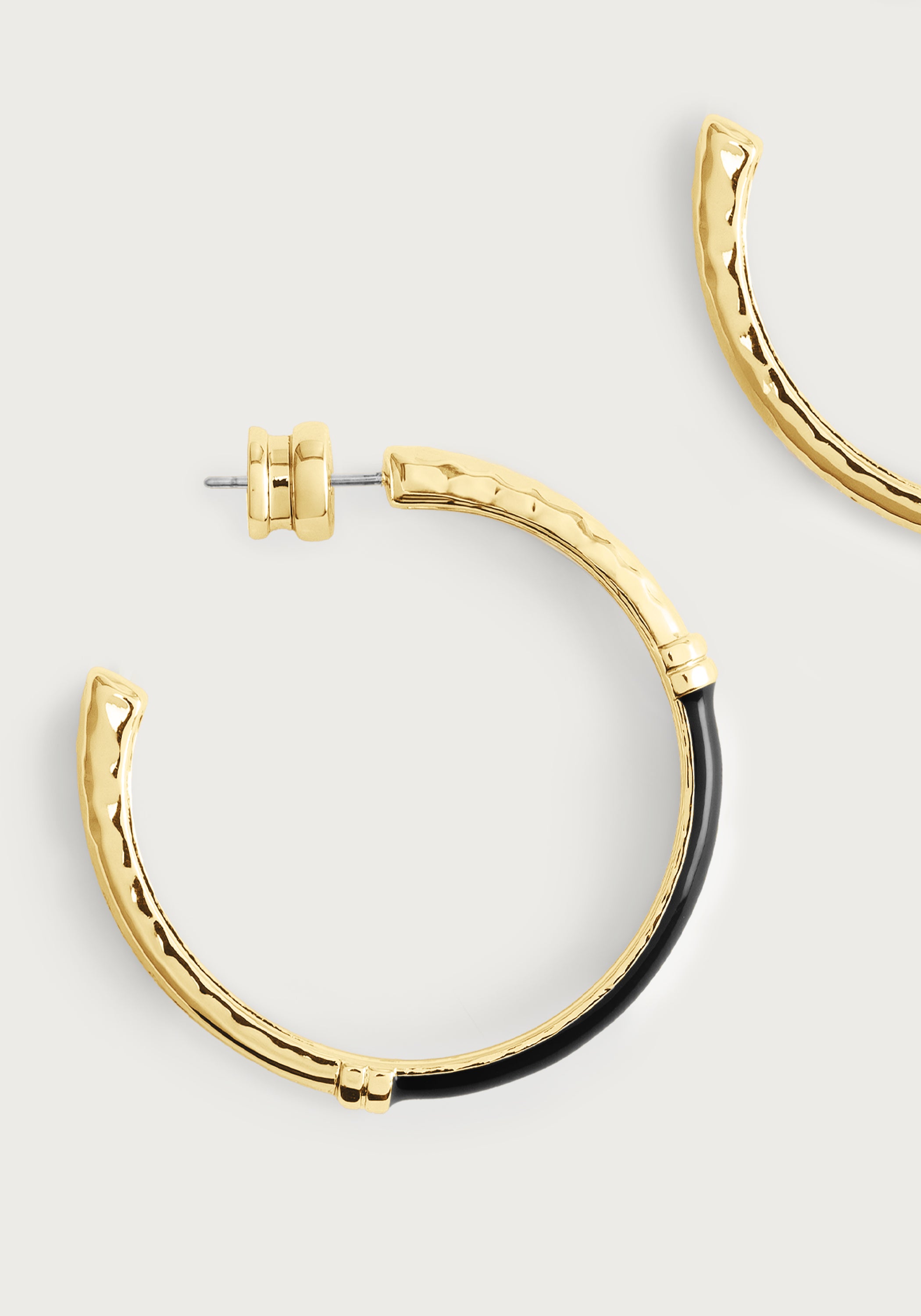 Forza Medium Hoop Earrings