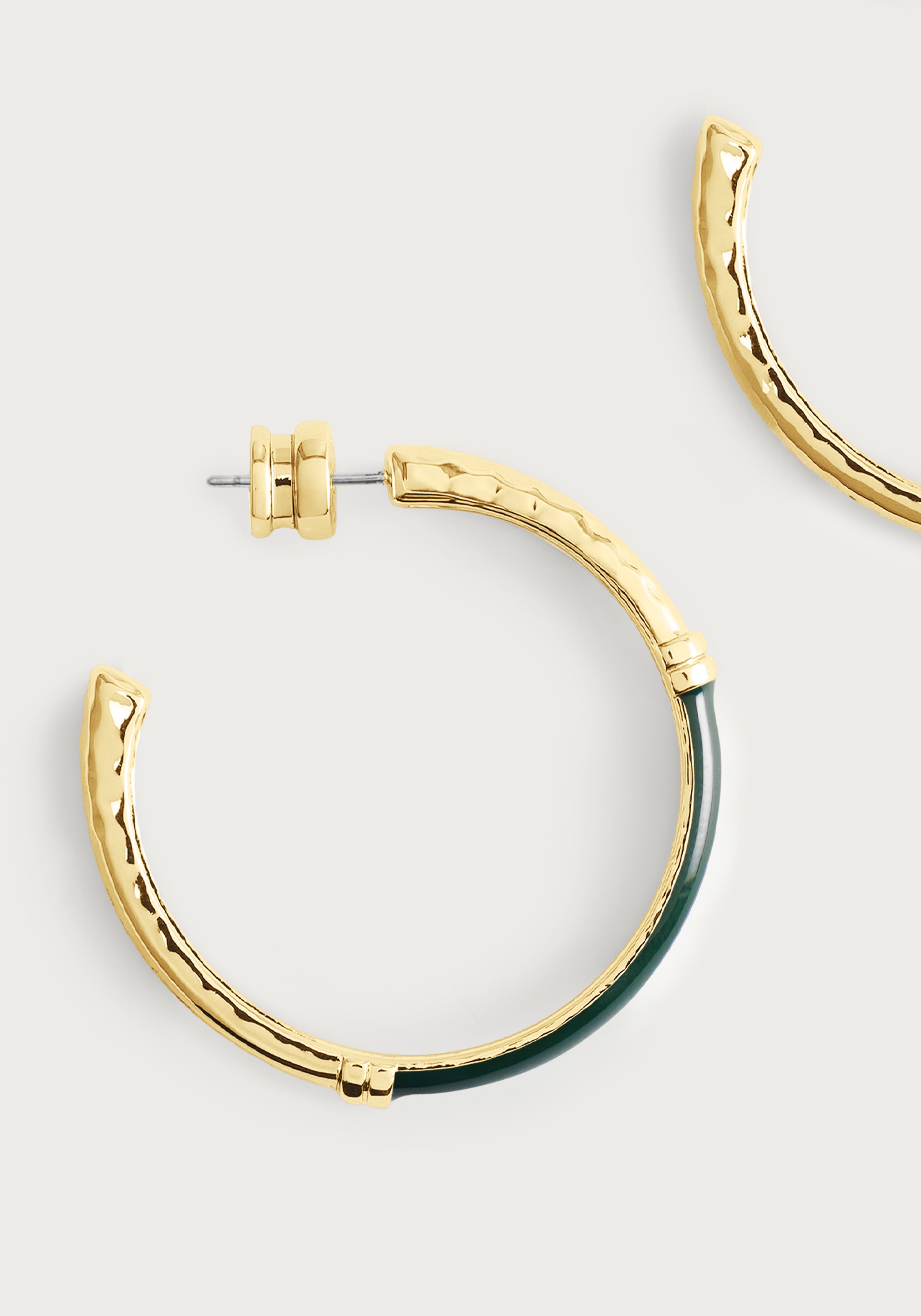 Forza Medium Hoop Earrings