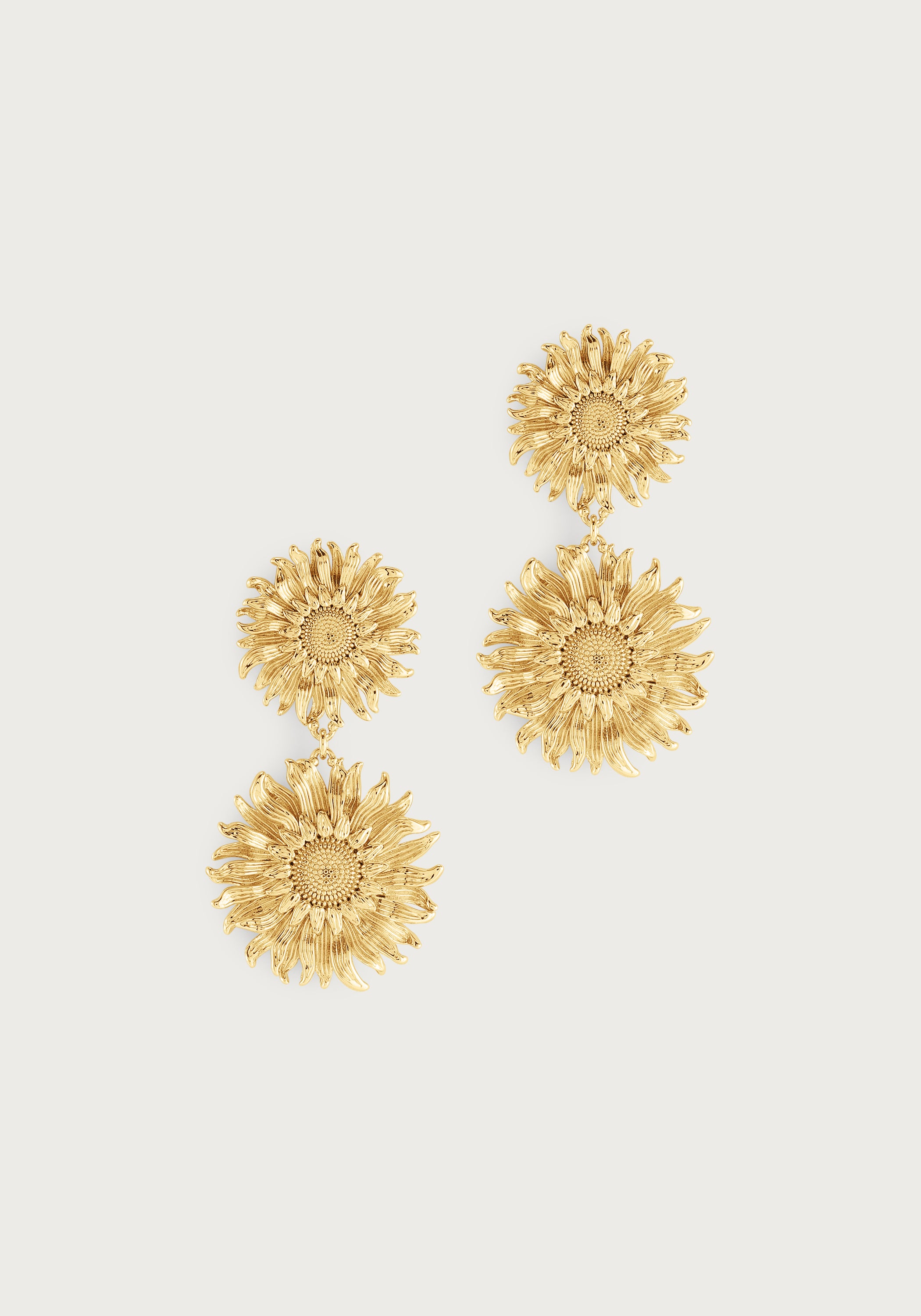 Sunflower Drop Earrings
