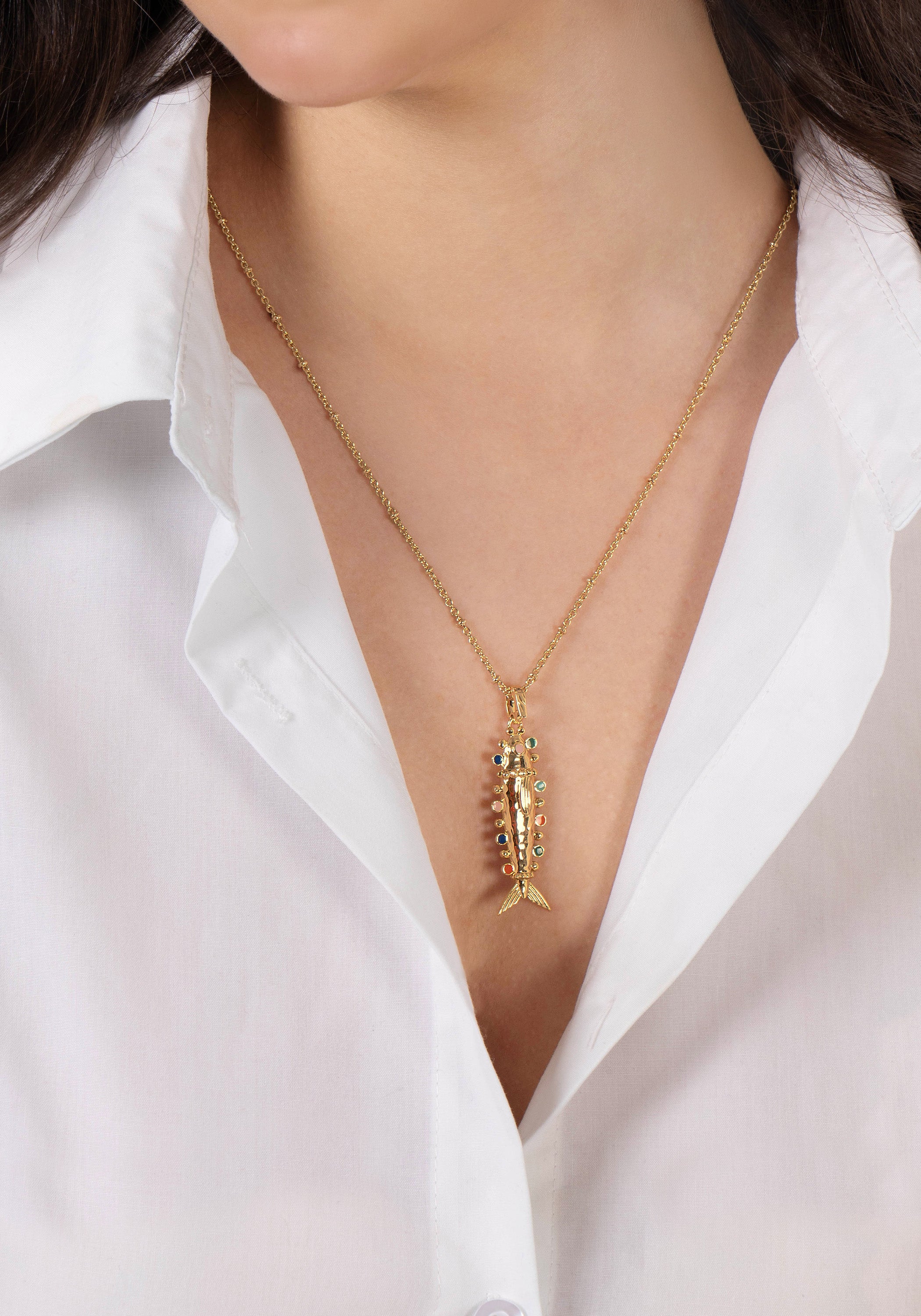 Milos Medium Fish Charm