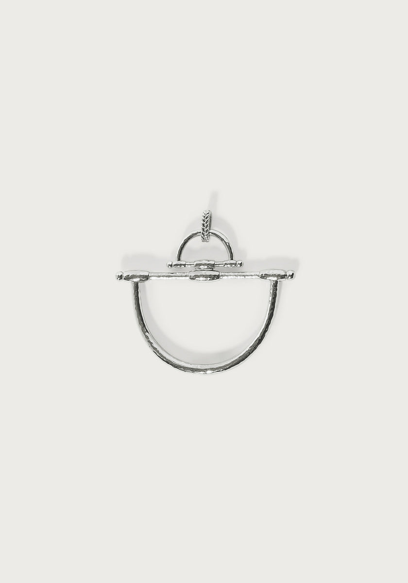 Cheval Bit Pendant, Silver - Anabel Aram