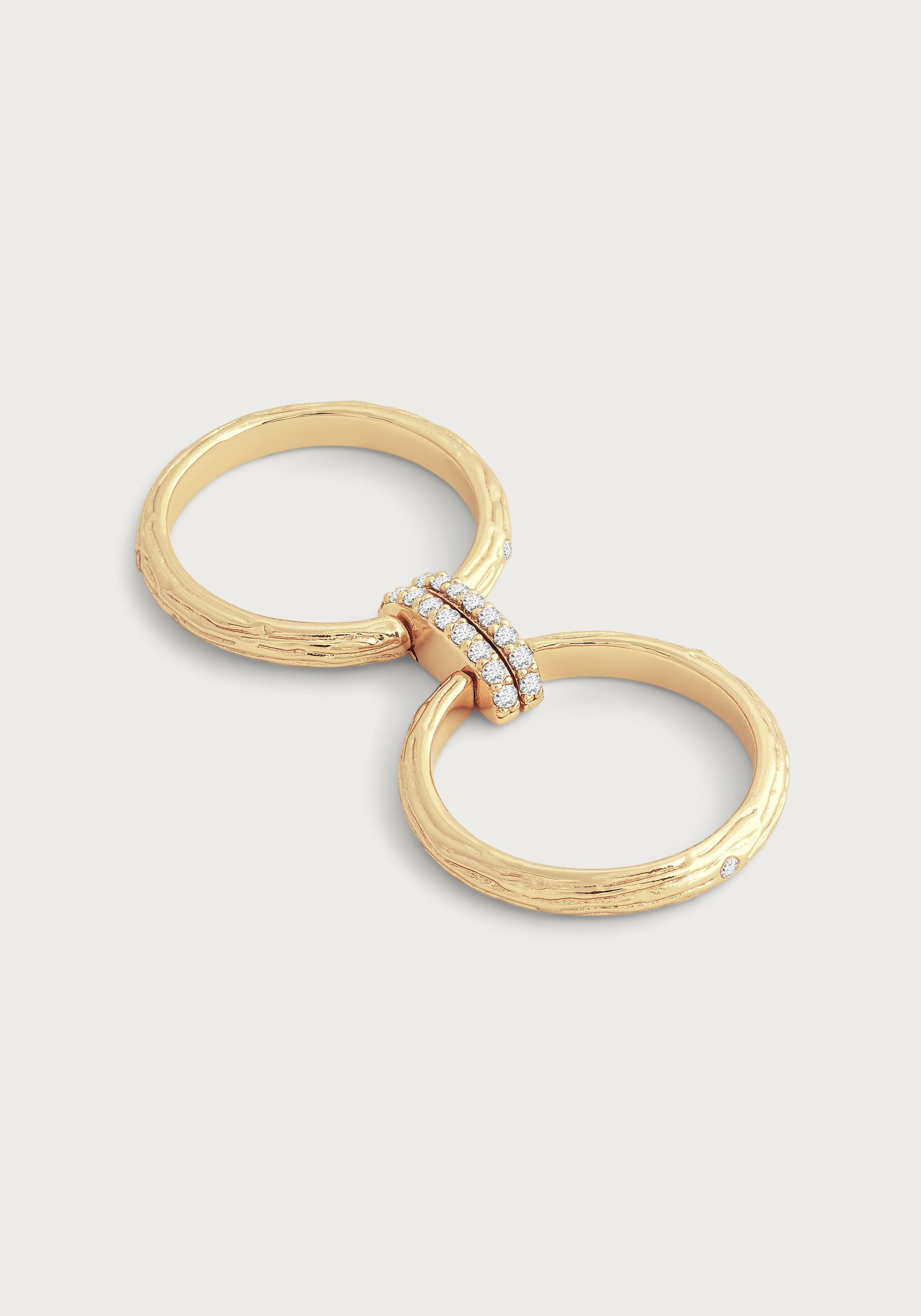 Enchanted Forest Chain Double Ring - Anabel Aram