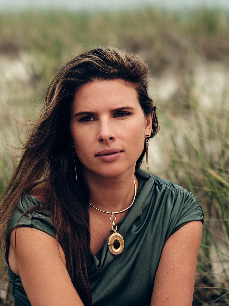 Safari Tusk Drop Earrings