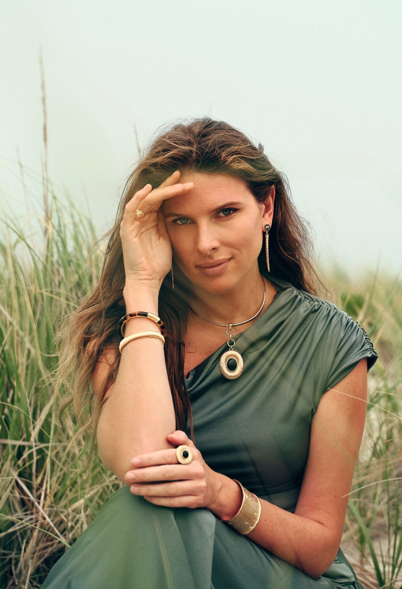 Safari Tusk Drop Earrings