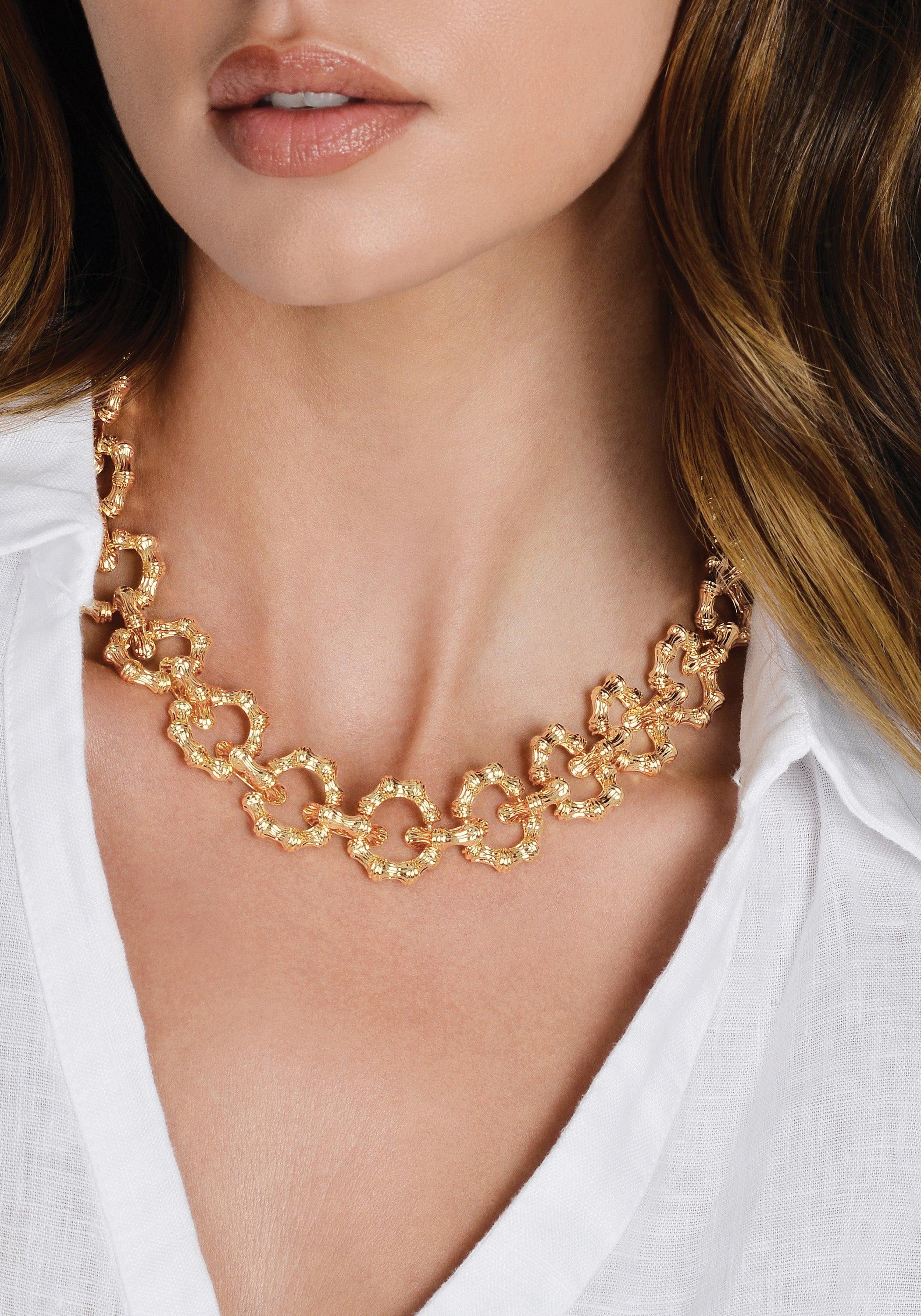 Bamboo Chain Necklace - Anabel Aram