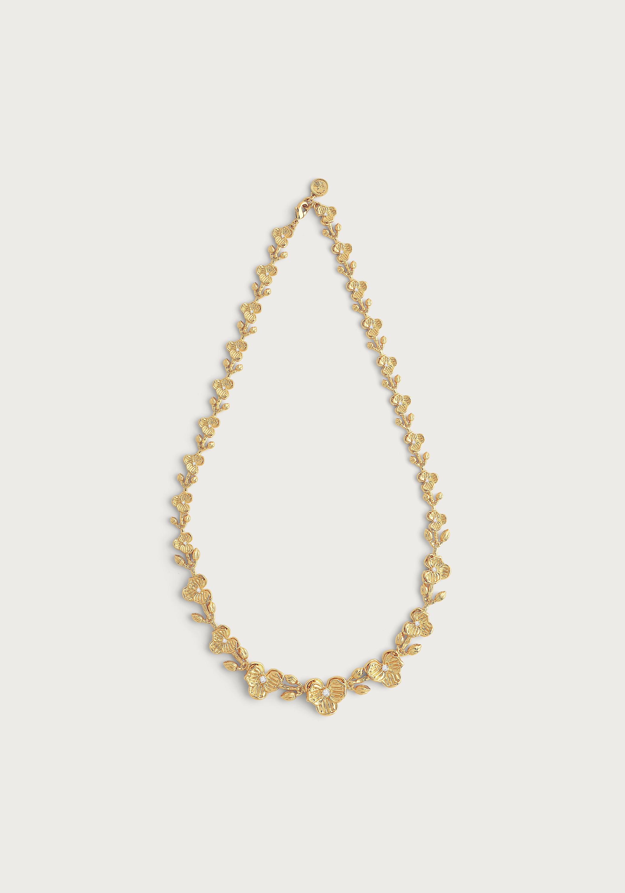 Orchid Link Necklace - Anabel Aram